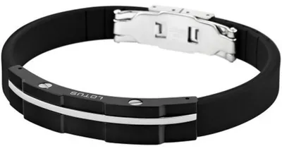 Immagine prodotto di Lotus LS1316-2/2 bracciale da uomoPoliuretano/ acciaio inossidabile nero