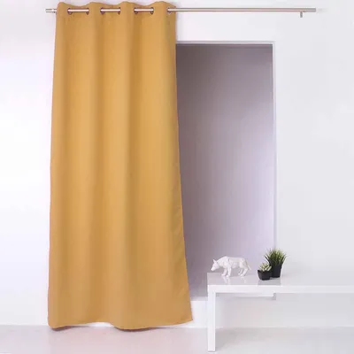Immagine prodotto di Tenda oscurante con fili neri e 8 occhielli