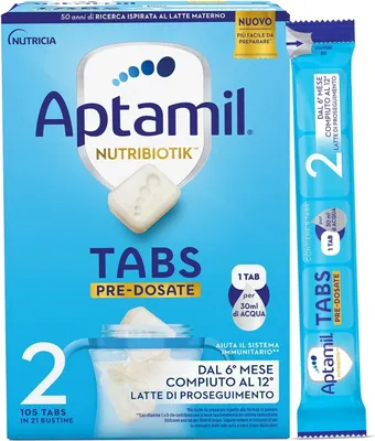 Productafbeelding van Aptamil Nutribiotik Tabletten, 504 g, tabletten, 105 stuks, kindervoeding op basis van melk