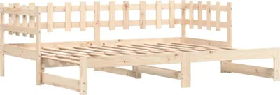 Obrázek produktu pro Výsuvná postel 2x (90 x 200) cm masivní borovice