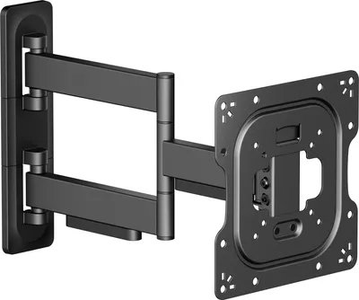 Image de Support mural TV InLine® Full-Motion, 23-43 pouces, jusqu'à 35 kg, noir