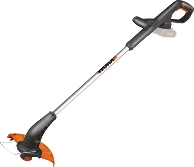Obrázok produktu pre WORX WG157E.9, Strunový vyžínač, Nylonová niť, Rúčka v tvare D - otočná, 1,65 mm, 3 m, Čierna, Kovová, Oranžová