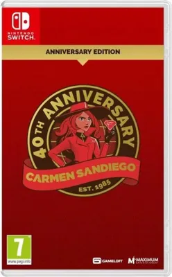 Produktbild von Maximum Games Carmen Sandiego - 40th Anniversary Edition, Nintendo Switch, RP (Rating Pending)