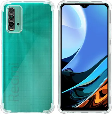 Produktbild von Cadorabo Hülle für Xiaomi RedMi 9T in VOLL TRANSPARENT Schutzhülle aus flexiblem TPU Silikon Back Case Cover Etui Handy Hülle