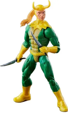 Image de Marvel Legends Retro Collection Figurine Classique Loki 15cm