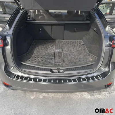 Image de Protection Seuil de Pare-chocs Arriére Pour Mazda CX-5 2017-2025 Acier