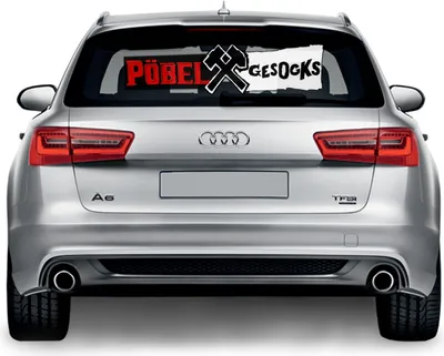 Produktbild von Pöbel & Gesocks - Autoaufkleber