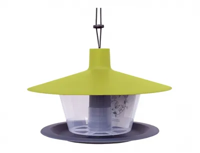 Obrázok produktu pre Plastia Finch, Hanging, Čierna, Zelená, 1,3 L, 285 mm, 285 mm, 170 mm