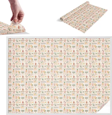 Zdjęcie produktu dla Folia zapewniająca prywatność - 146x200 cm - kolorowe szkło / witraż - nieprzezroczysta i dekoracyjna - samoprzylepna dekoracyjna folia szklana - ochrona przed promieniowaniem UV, łatwa w montażu - folklorystyczne wzory