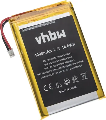 Produktbild von vhbw Akku kompatibel mit Technaxx TX59, TX-59+ Türsprechanlage, Video-Türklingel (4000 mAh, 3,7 V, Li-Ion)