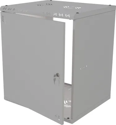 Obrázek produktu pro Serverová Skříň RACK 19" 12U 450mm Závěsná Kovová Dveře Šedá Stalflex