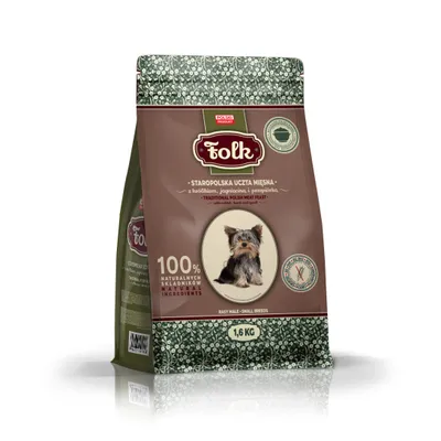 Produktbild von FOLK Small breeds Traditional polish meat feast with rabbit lamb and quail - trockenfutter für Hunde - 1 6kg