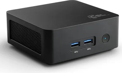 Zdjęcie produktu dla Mini-PC CSL Narrow Box Black / 8 GB / 500 GB M.2 SSD / Win 11 Home