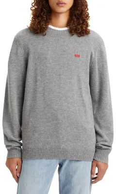Produktbild von Levi's Herren Original Housemark Sweater – Mid Tone Grey Heather
