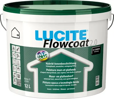 Produktbild von LUCITE® Flowcoat 2.0 Inhalt: 12 Liter weiß