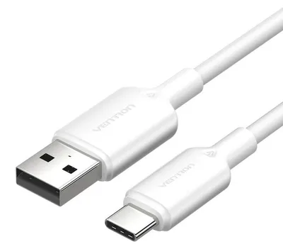 Obrázok produktu pre Vention CTQWF, 1 m, USB A, USB C, USB 2.0, 0,48 Gbit/s, Biela