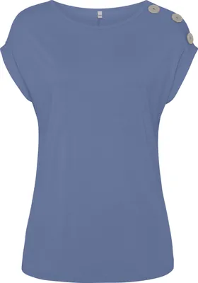Produktbild von Buffalo Kurzarmshirt rauchblau Größe 40/42