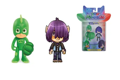 Produktbild von Simba PJ Masks Figuren Set Gecko+Kevin; 109402224