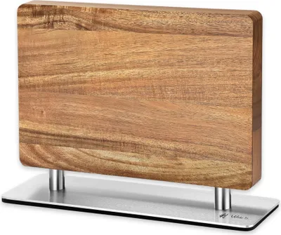 Produktbild von Wakoli Premium Doppelseitiger Magnet-Messerhalter aus Akazienholz