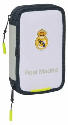 Productafbeelding van Safta - Premium dubbele etui voor schoolspullen, Real Madrid 25/26, 29 vakken