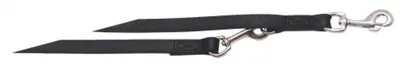 Produktbild von VEGAS Führleine schwarz, 22 mm 240 cm, genäht, ausschnallbar