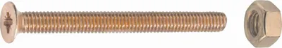 Produktbild von Connex Gewindeschrauben M4 x 30 mm PH 2 - 12 Stk.