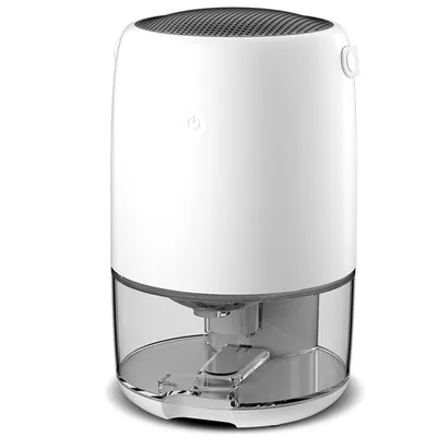 Immagine prodotto di AIORBER Mini deumidificatore intelligente con luce notturna, funzionamento silenzioso e ampio serbatoio dell'acqua - Bianco