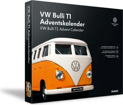Produktbild von Franzis Verlag VW Bulli T1, Lieferwagen-Modell, Montagesatz, 1:43, VW Bulli T1, Unisex, Metall