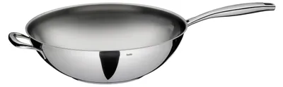 Wok 32 cm, 5 L, Edelstahl 18/10, für alle Herdarten, backofenfest