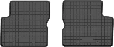 Immagine prodotto di Tappetini in gomma per il bagagliaio (2 pezzi), universali per: Opel Corsa E berlina (2015-2020)