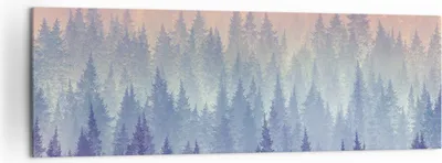 Produktbild von Bild auf Leinwand - Leinwandbild - Wald Baum Natur - 160x50cm - Wand Bild - Wanddeko - Wandbilder - Leinwanddruck - Bilder - Kunstdruck - Wanddekoration - Leinwand bilder - Wandkunst - AB160x50-3929