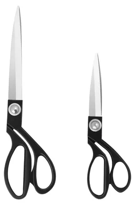 Zdjęcie produktu dla Profesjonalne nożyce do tkanin i skóry, 20 cm + 26 cm