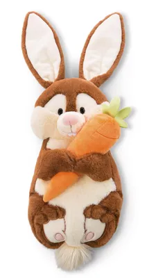 Produktbild von NICI 20914459 Kuschelkissen Hase Poline Bunny mit Karotte
