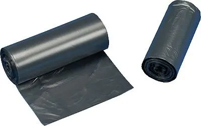 Produktbild von Starpak 50 Müllbeutel, HDPE 30 l 60 cm x 50 cm grau | Banderole (50 Stück)