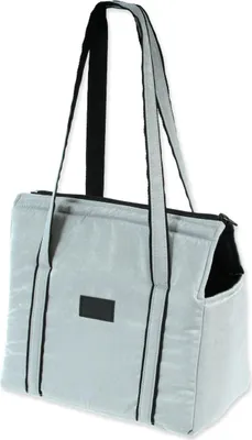 Image de Taška Dog Fantasy Platinum světle stříbrná 40cm