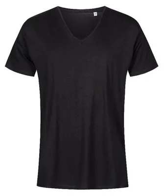 Obrázok produktu pre X.O By Promodoro – Pánske tričko s výstrihom do V LT3548 (XL) (čierne)