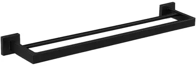 Obrázek produktu pro CERANO - Nástěnný držák na ručníky Alto - černá matná - 61 cm