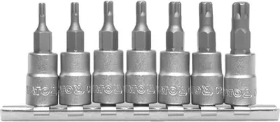 Obrázok produktu pre Sada bitov 1/4" 7 ks TS10-TS40 torx