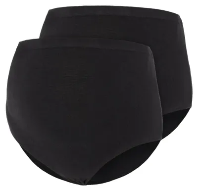 Immagine prodotto di Slip premaman confezione da 2 mutandine sopra la pancia MLHEAL | M-L
