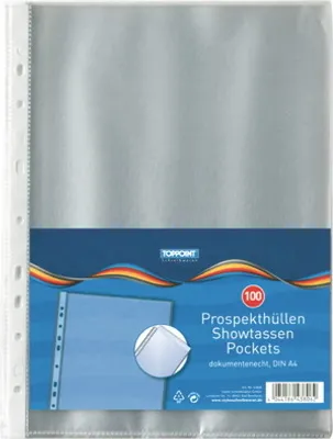 Obrázok produktu pre Vrchný obal na brožúru Len 100Er A4 43806