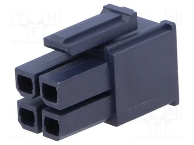 Zdjęcie produktu dla 1 x wtyk żeński, 5,7 mm, z pinami: 4-biegunowy, 23A, 170001-0104, złączka Signteck