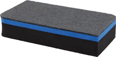 Image de magnetoplan 12289 magnetoplan Effaceur de tableau PRO+, magnétique, noir/bleu