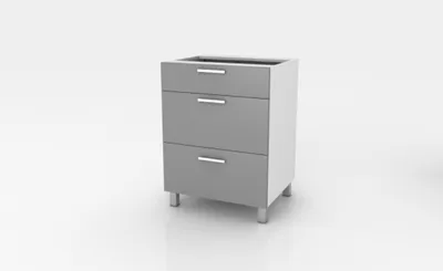 Obrázek produktu pro Kuchyňská skříňka spodní 60 cm - NAT SZ60 3SZ