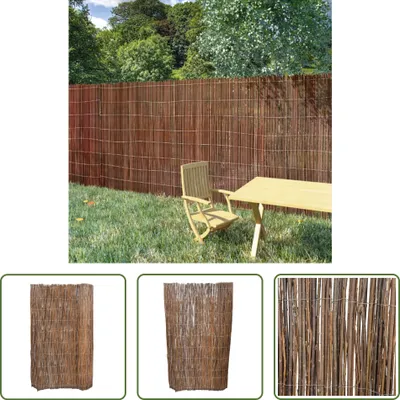 Produktbild von The Living Store Weidenzaun 5x1 m