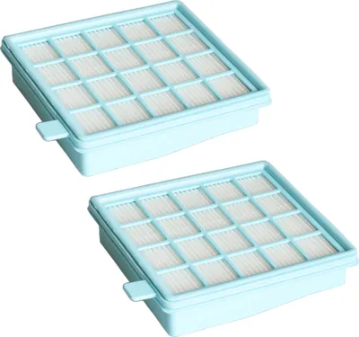 Produktbild von 2x HEPA-Filter Abluftfilter ersetzt 432200493801 für Philips FC8470 FC8471 FC8472 FC8473 FC8474 FC8475 FC8476 FC8477 FC8478 FC8479 FC8630 FC8631 FC8632 FC8633 FC8634 FC8635 FC8645 FC8646 FC8647