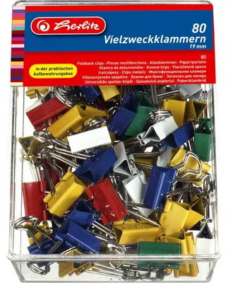 Produktbild von Herlitz 10411148, Metall, 80 Stück(e)