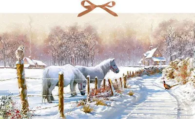Produktbild von Wand-Adventskalender - Winterponys