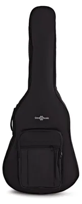 Produktbild von Gepolsterte, wasserdichte Gitarrentasche - Dreadnought - Schwarz