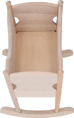 Immagine prodotto di 1:12 Culla per casa delle bambole, legno, presepe in miniatura simulato, mobili, decorazioni, accessori, regalo per bambini
