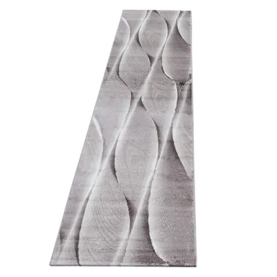 Imagen del producto de Parma Saty alfombra pelo corto corredor 80x300cm marrón